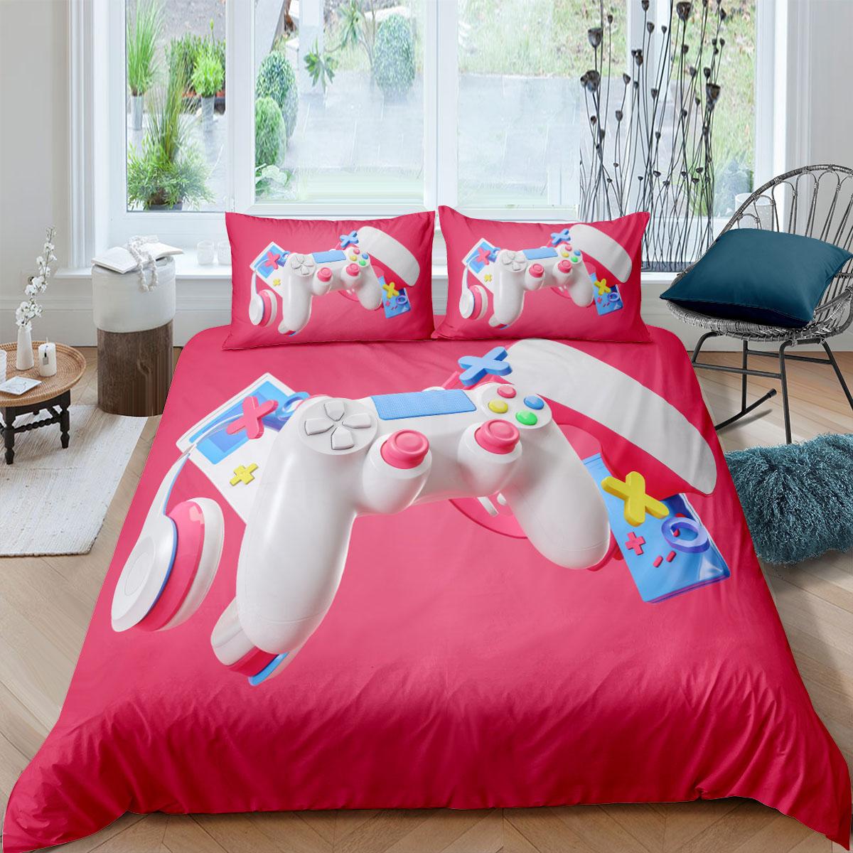 Комплект постельного белья Gamer Duvet Cover Set с 3D-принтом для детской игровой комнаты — фото 18