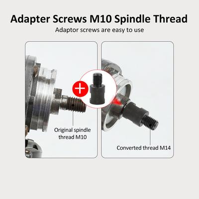 Alloy Steel   Drill Adapter Convertor   Female To M10 Male Ideal for     Bit Premium Shaft Adapter for Enhanced Drilling Efficiency