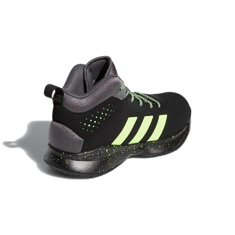 adidas Cross Em Up 5 Resistente à Abrasão Cano Médio Sapatos de Basquete Infantis Crianças S29005