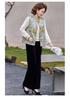2026 New Chinese Style Spring Suit: Three-Piece Set for Middle-Aged and Elderly Women
