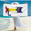 Ultra-Soft Beach Towel with Pete the Cat Theme,Ideal for Pool - Camping, Diving - Perfect Travel Essential, Vibrant Beach Towel.