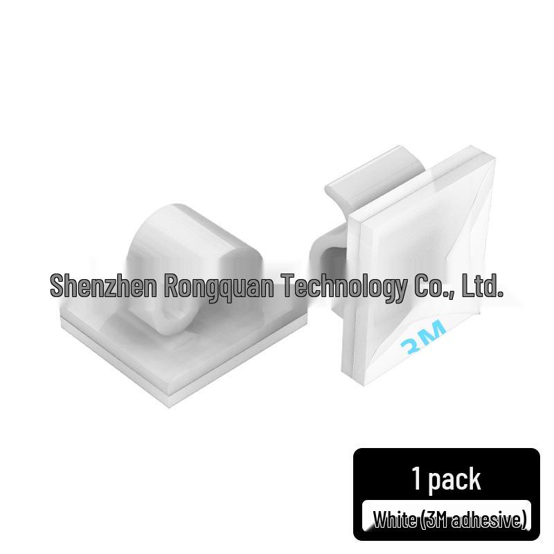 Klip do Organizacji Przewodów i Kabli Sieciowych Kamery Samochodowej na Deskę Rozdzielczą - Zarządzanie Kablami na Biurko