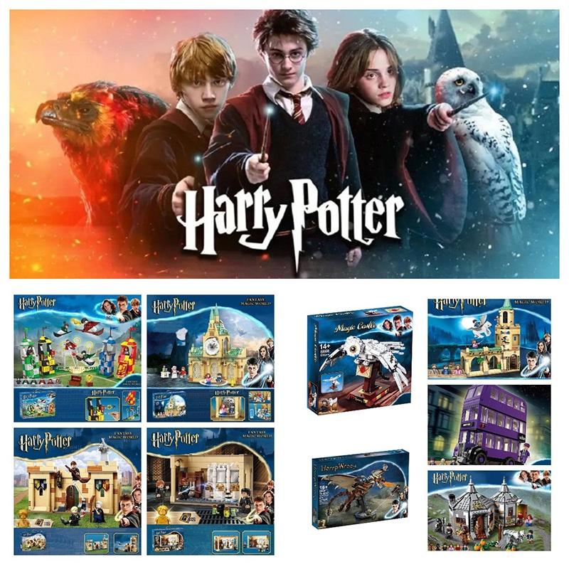 Harry Potter Hogwarts Castle Building Blocks Toy Abs Plastic Construction Small Granule Type A Great Gift For Teens