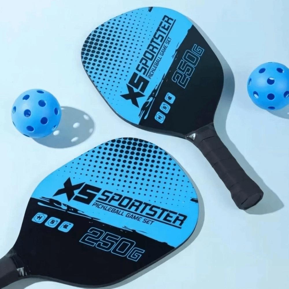 Beginner Paddle Racquets Set Wooden Pickle Ball Equipment Pickleball Paddles Set Women