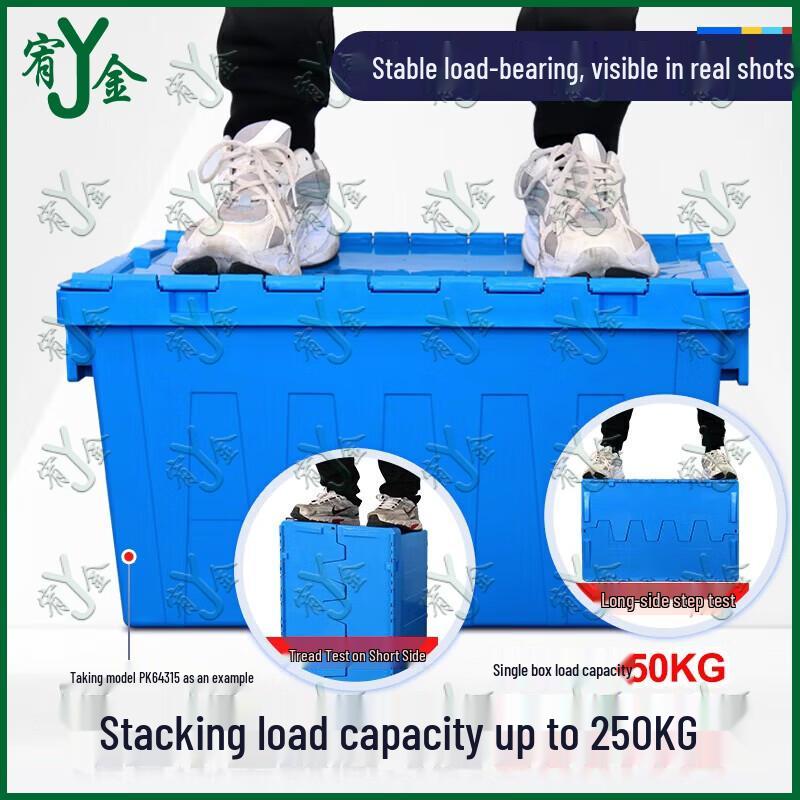 Stackable Plastic Storage Box with Lid