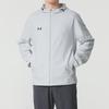 Under Armour Giacca con cappuccio antivento e resistente all'acqua, ampia, da esterno, per corsa e ciclismo, giacca unisex 25600401-014