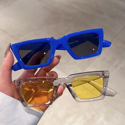 Classic Luxury Designer Style Style Sun Glasses Glasses Ladies For Men Trendy Classic Glasses Trending Rectangular Sun Eyeglasses Punk Shades UV400