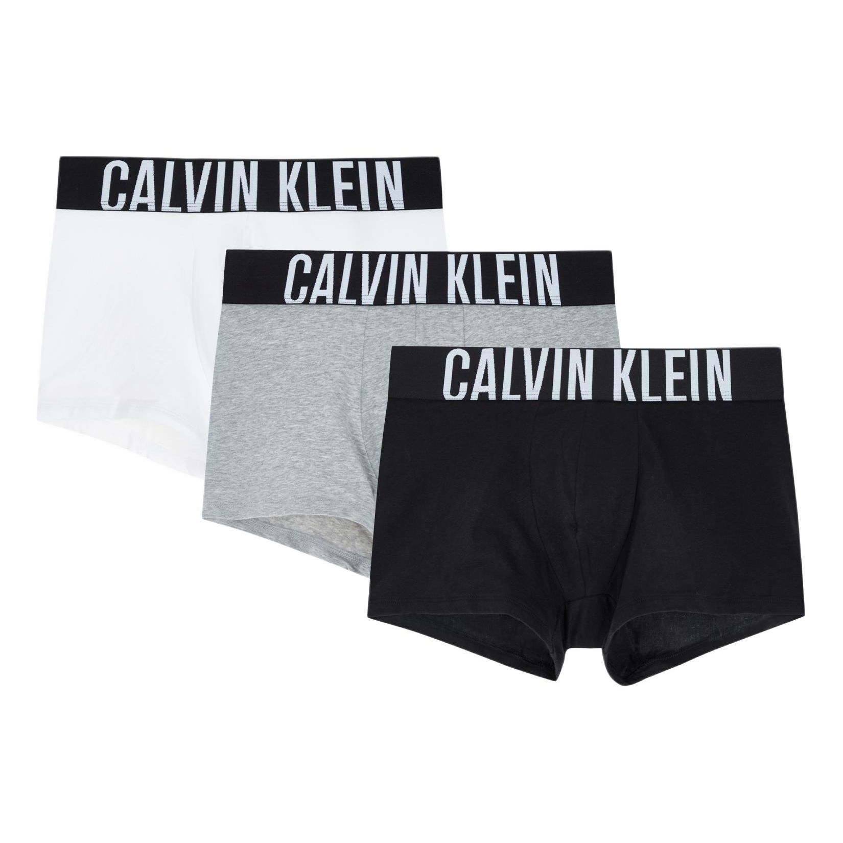 Calvin Klein Трусы-боксеры бесшовные, 3 шт., мужское нижнее белье NB3608MPI M