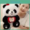 Handheld Umbrella Cute Panda Plush Backpack Doll Pp Filling Cotton