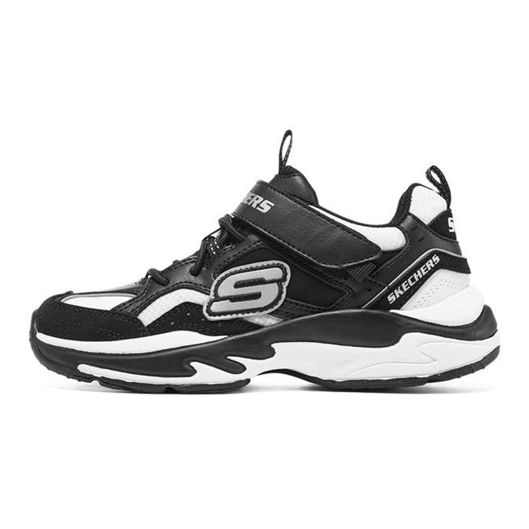 (GS) Skechers Durolux Black White Kids 403817L-BKW EU 37