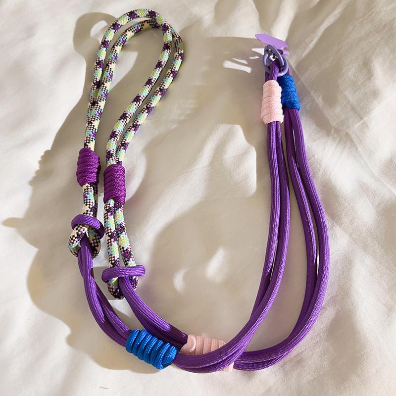 Creative Nylon Lanyard - Long Crossbody Strap for Phone Cases, Multi-Use Anti-Lost Chain, Fits CCD, Side Shoulder/Neck Carry