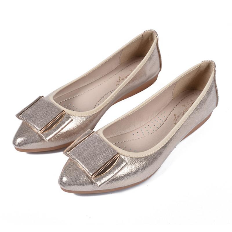 Women Foldable Ballet Flats Portable Travel Fold up Shoes Woman Round Toe Bowknot Slip On Casual Shoes for Spring Autumn WSH2476