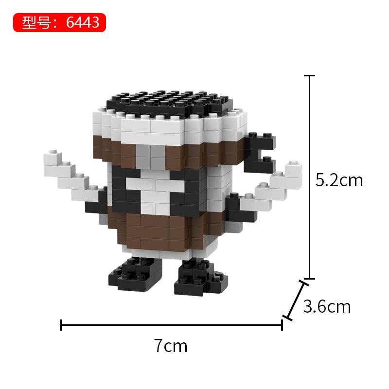 

Американська Класика Гір і Морів Будівельні Блоки Дерев яні Чоловічки Люди-Акули Дитячі Будівельні Блоки Головоломка Мультфільм