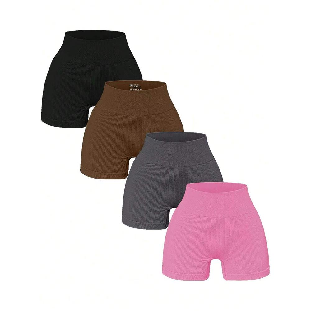 Women's High-Waisted Quick-Dry Yoga and Running Shorts