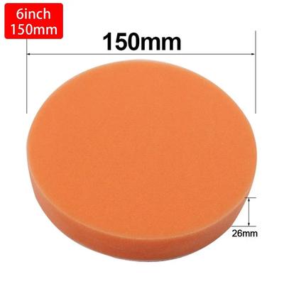 1 pièce Éponge Lustrage Mousse Éponge Tampon de Lustrage Accessoires Outils Électriques Supprime les Rayures Disque de Lustrage Voiture Plat Ondulé 3-7 pouces