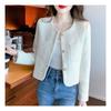 Navava Women Clean Chic Crop Long Sleeve Suit Cardigan Nc195