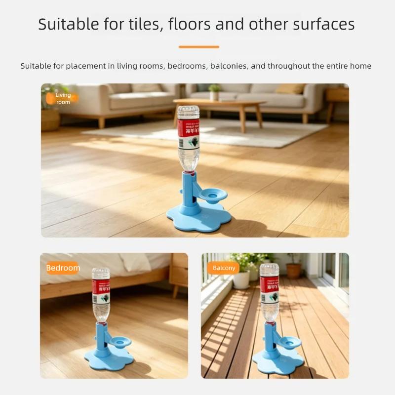 Distributore Automatico d'Acqua per Gatti Senza Elettricità Senza Filtro Altezza Regolabile Gravità Fontana d'Acqua per Animali Domestici per Gatti e Cani Piccoli