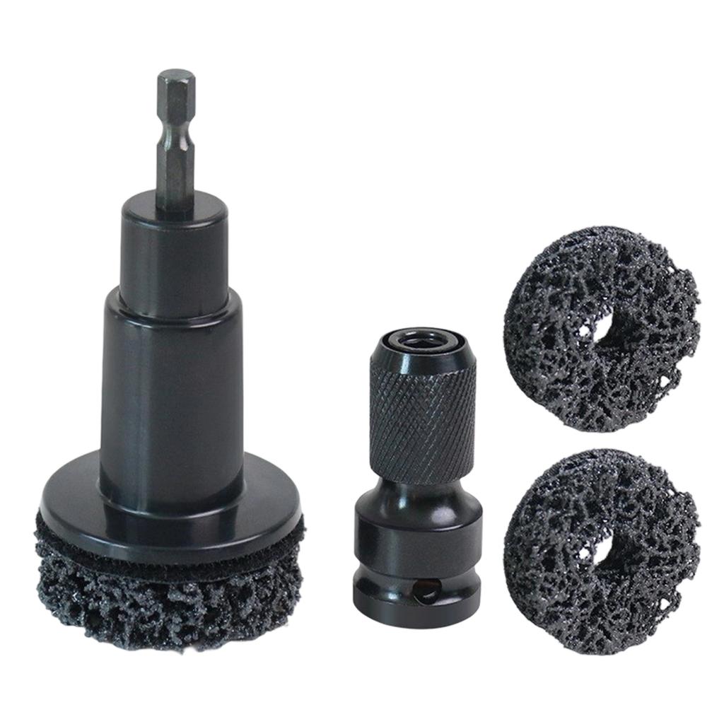 Wheel Hub Resurfacing 1/2 Inch Hex Drive Automotive Repair Tool Simple to Operate for Brake Surface & Stud Cleaning