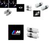 Luxurious Led Car Door Logo Lights For Bmw Simple Replacement White Color 100 000 Hours Life Span