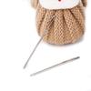 Stumpfes Nadelset mit großem Öhr für Pullover, Bandstickerei & Stricken