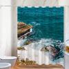 Scenic Photo Washable Dirt-Resistant Shower Curtain Shower Head Waterproof Polyester Bath Curtain For Home Decor Accessories
