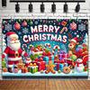 1pc2Dflat, Merry Christmas Santa Claus, for Living Room, Bedroom, Office Decoration, No Power Required - Wzy