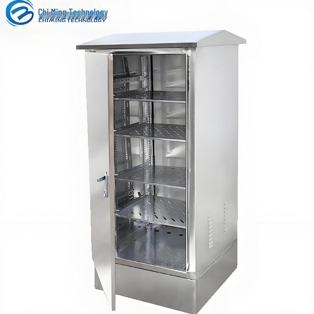 Outdoor Rainproof 304 Stainless Steel Electrical Control Cabinet