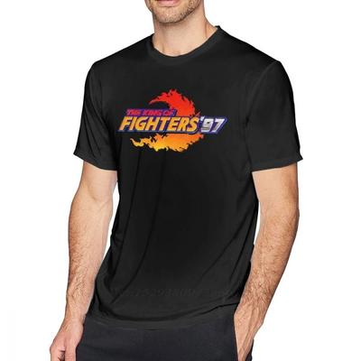 The King Of Fighter T Shirt The King Of Fighters 97 Neo Geo Title Screen T-Shirt Male Graphic Tee Shirt Casual Awesome Tshirt