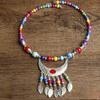 National Style Headband Hairdress Eyebrow Pendant Forehead Chain Women Necklace Fashion Jewelry