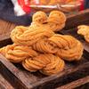 Classic Tianjin Flavored Twisted Doughnut: Crispy, Sweet, and Aromatic Snack Perfect for Breakfast or a Nostalgic Treat.
