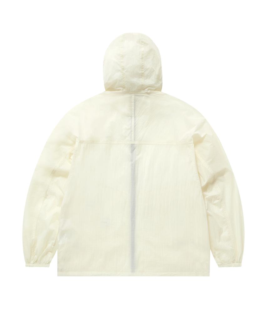 Covernat Packable Lightweight Uv Windbreaker Ivory