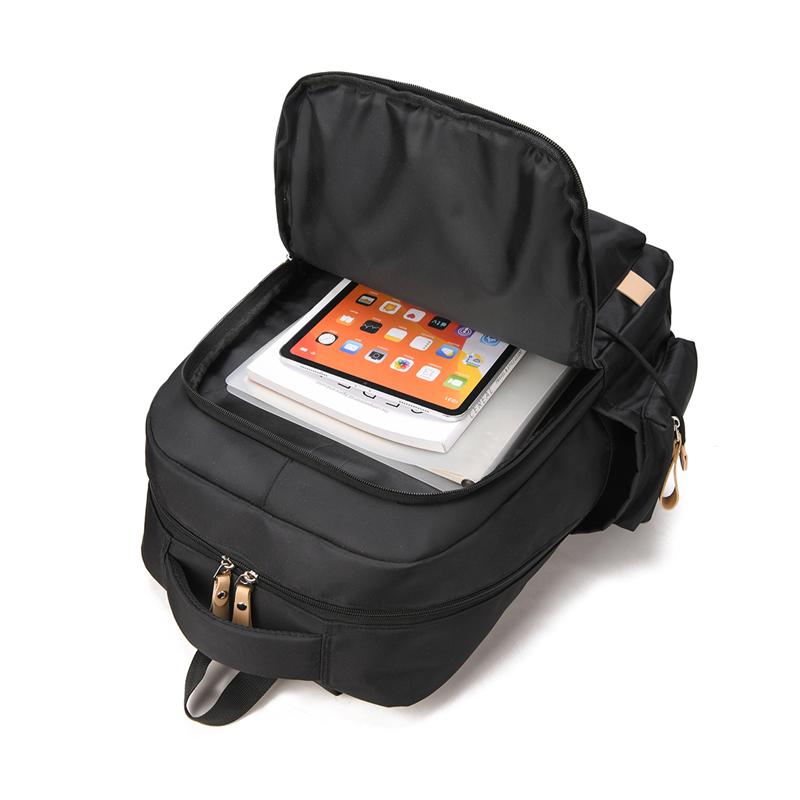 Colorblock Herrenrucksack Mittelschüler Große Kapazität Schultasche Reise Multifunktional Wasserdichter Rucksack