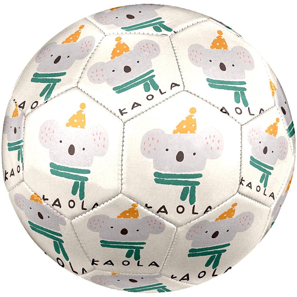 1pc Koala Winter Hat Theme Soccer Ball Football, Size 5, Lightweight PVC, Outdoor Training Soccer Ball,Gift j61464