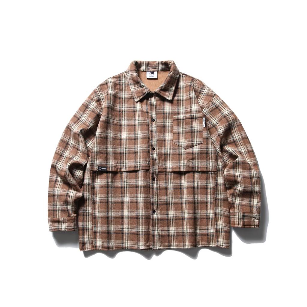 2024 Spring and Autumn Pu Handsome Coat Men's Ins High Street Fashion Brand Hong Kong Style Japanese Harajuku Style Korean Style Trendy Loose Jacket