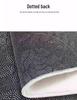 Light Luxury Plaid Faux Cashmere Carpet for Living Room, Bedroom, or Balcony.