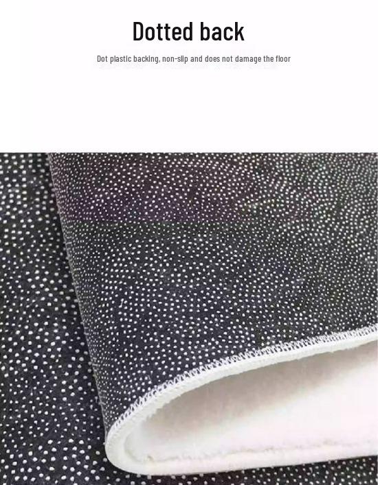 Light Luxury Plaid Faux Cashmere Carpet for Living Room, Bedroom, or Balcony.