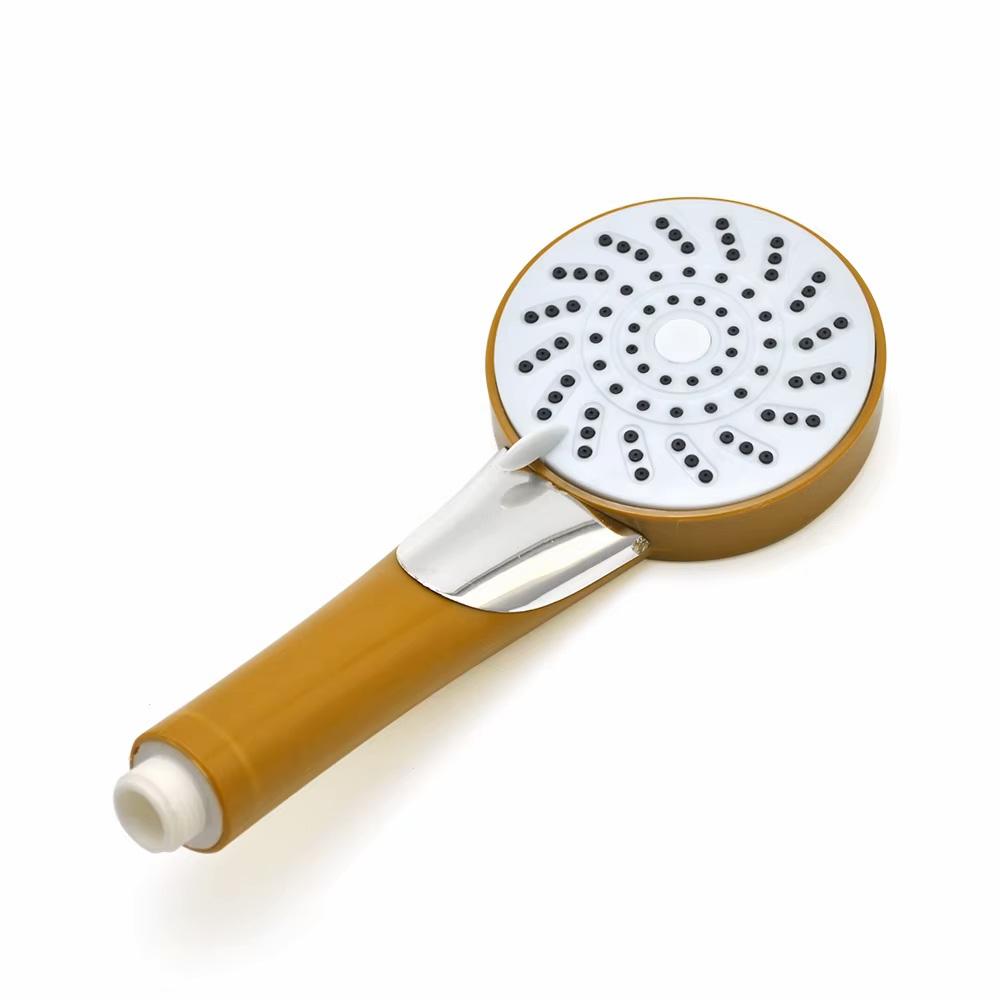 MCBKRPDIO High Quality ABS Material Rose Gold Hand Wall-mounted Shower Head Bath Wash Taps Shower Faucets (gold,ABS Plastic) золотой