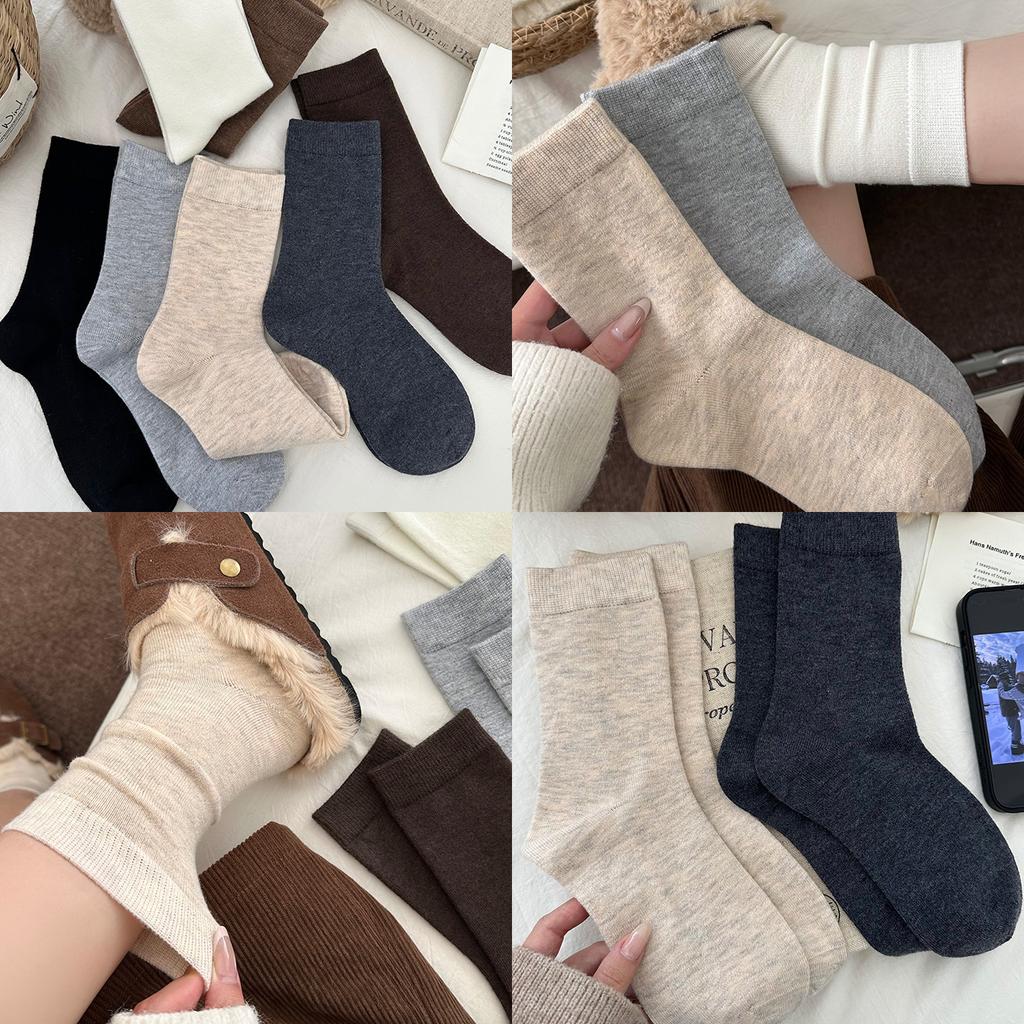 Winter Wool Socks - Children's Silk From Silkworms, Moisturizing, Antibacterial, Deodorizing, Mid-calf Socks, Warm, Without Bones