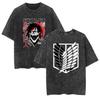 Attack On Titan Anime Manga T-shirt Shirt Undershirt Undershirt Cotton Cotton