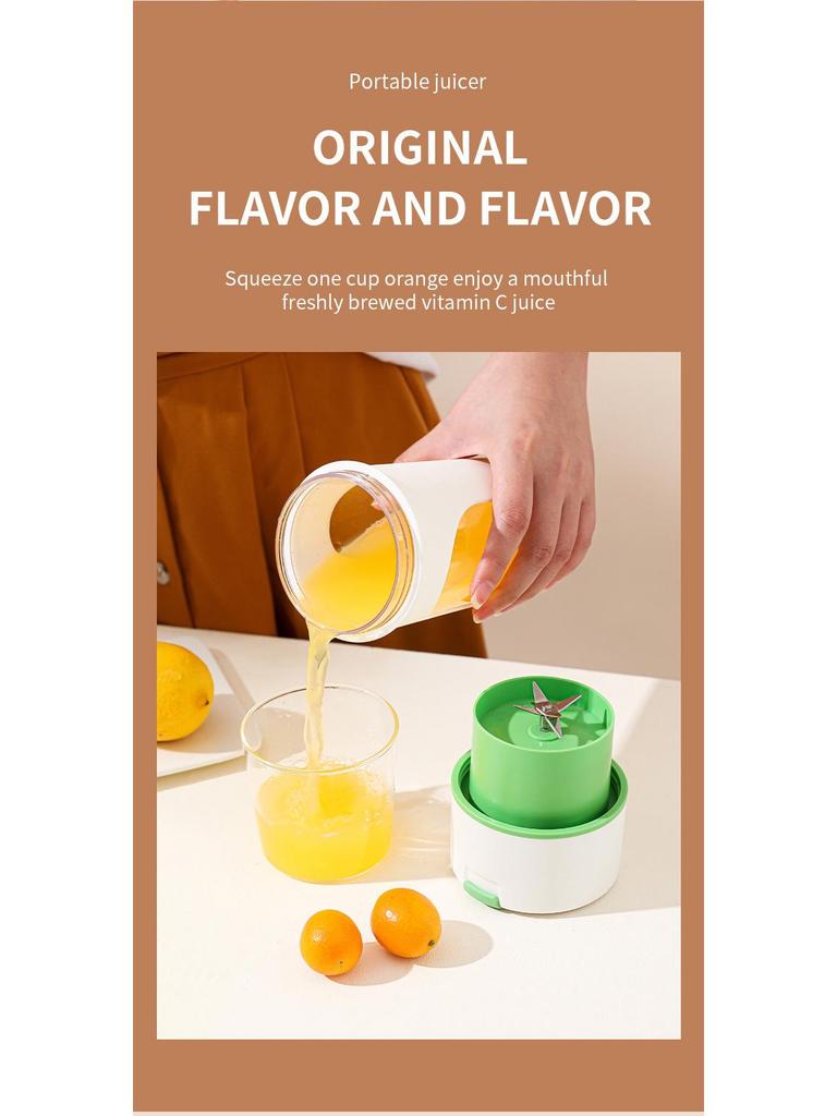 Wireless Portable Mini Electric Juicer with USB Charging