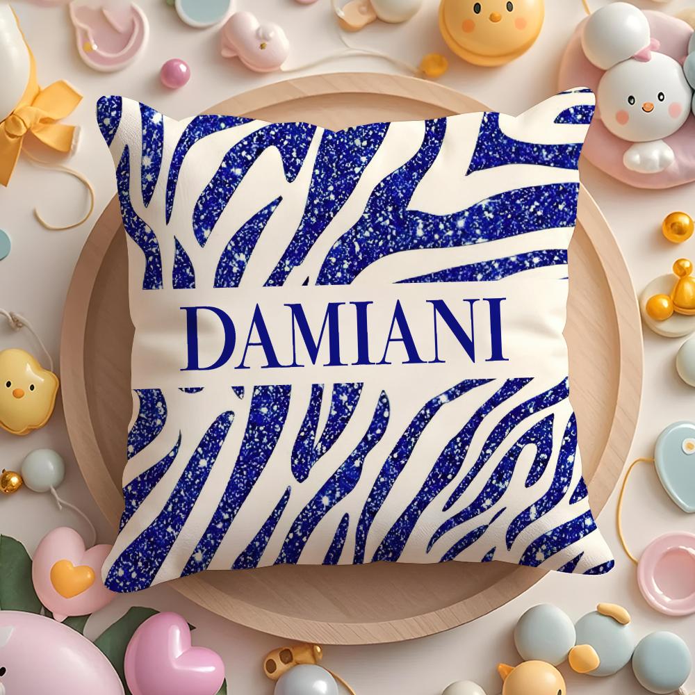 Italian Gorgeous D-Damiani Cushion Cover Home & Car Multi-Scene Pillow Cover - Reversible, Soft & Durable for Daily Use