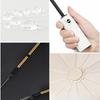Sun and Rain Umbrella 24-Bone Folding Automatic Umbrella Casual Style Compact Umbrella UV Resistant for Travel Leisure Socia