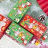 4 Stück/Set Niedliche Weihnachts-Bleistift-Radiergummi Cartoon Weihnachtsbaum Weihnachtsmann Elch Schneemänner Gummi-Radiergummis Kawaii Schreibwaren Kinder Schule Supp