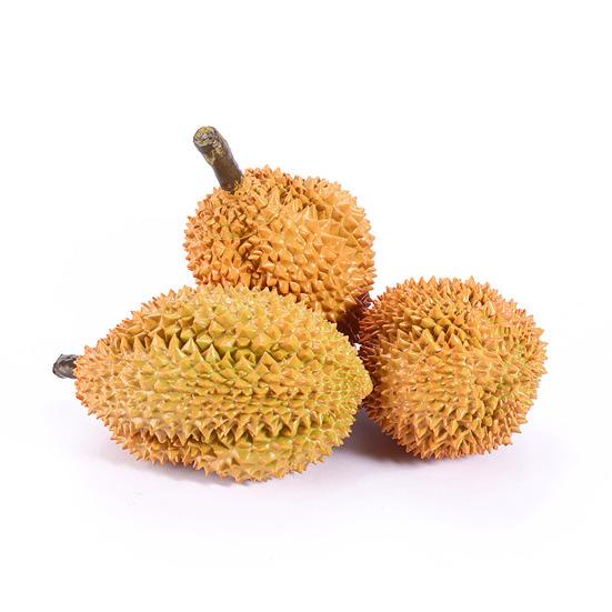 Durianmodell Falsk durian-dekorasjon Falsk durian-figur Kunstig fruktrekvisitt for Fruktbutikker Supermarkeder Utstilling