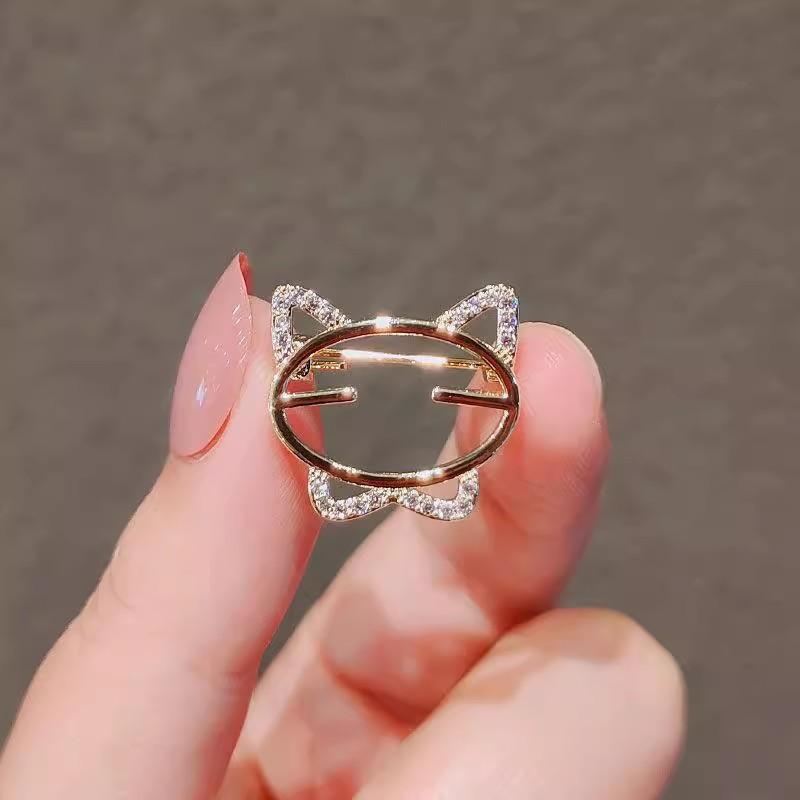 

Креативная брошь из сплава Креативные аксессуары Значок One Size серебряный