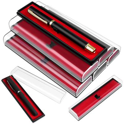 6 Pieces Pencil Case Pen Gift Box Ballpoint Pen Gift Box Pens Packaging Box For School Stationery Office Accessories Jewelry Box