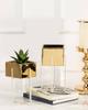 Doniczka Mizu Gold White 23 Cm