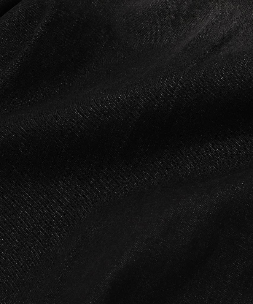 WACKY WILLY Washed Denim Long Sleeve Shirt Black