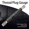 Hilitand Threaded Plug Gauge Steel Gauge Thread Plug Gauge (M8 x 1.25)