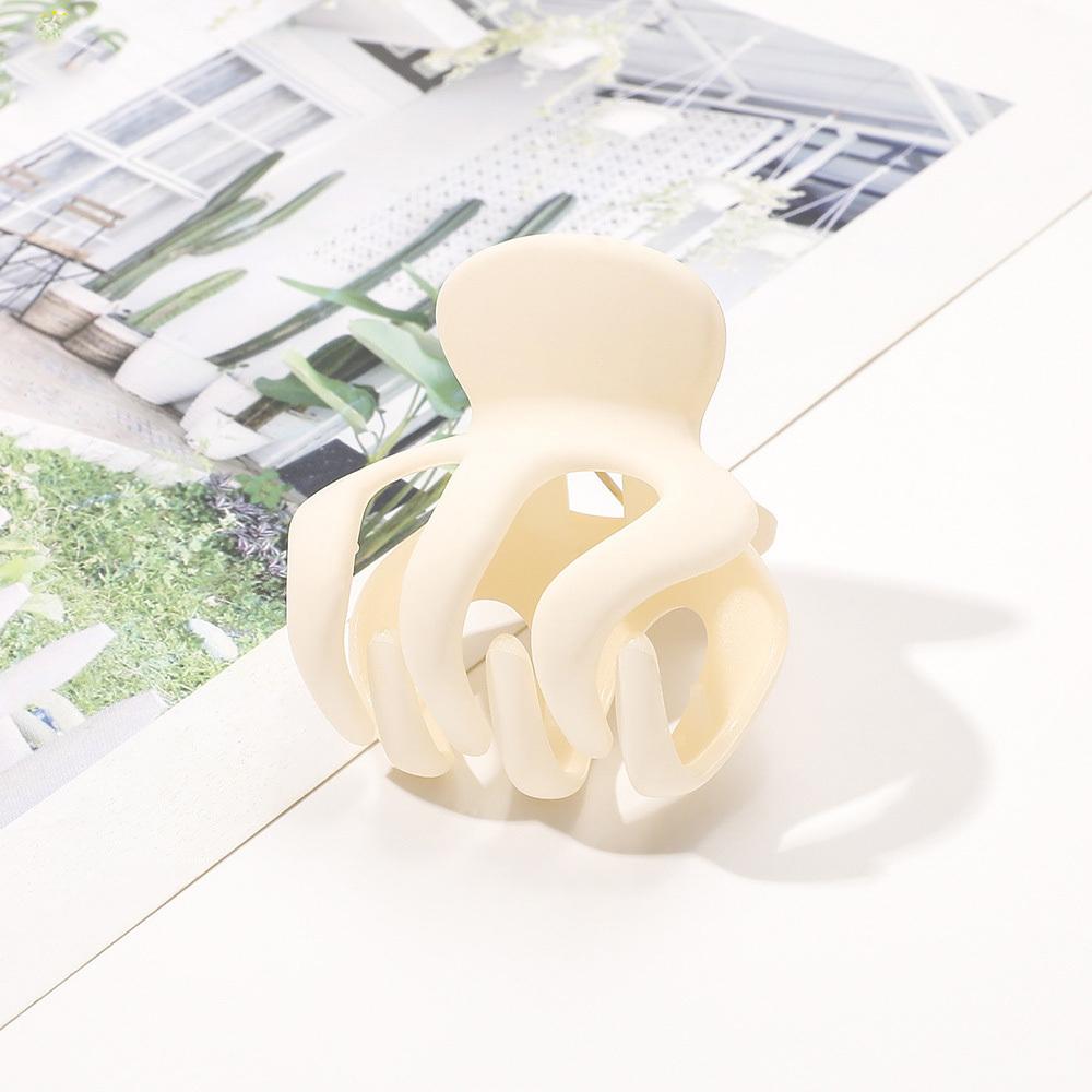 38Styles Geometry Women's Hair Claw Coffee Beige Large Thick Hair Clip Crab Korean Big Small Hairpin Femme Girl Hair Accessories